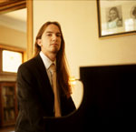 richard edward horner at steinway baby grand piano